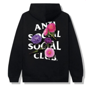 Anti Social Social Club Broken Vase Hoodie – Black