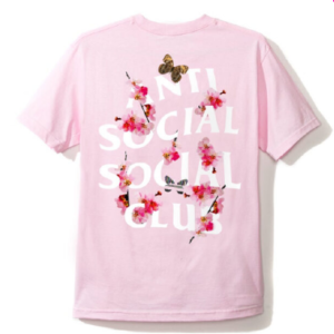 Anti Social Social Club Kkoch T-Shirt – Pink