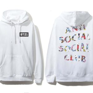Brand new white hoodie from the Anti Social Social Club and BT21 collaboration. This hoodie features a peekaboo design and comes in original sealed ...