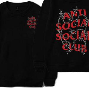 Anti Social Social Club Cross My Heart Sweatshirt offered at anti social social club store ... Anti Social Social Club Barbed Sweatshirt. $174.99.